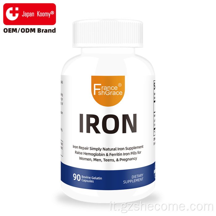 Shecome Iron Capsules Supporto energetico e vitale